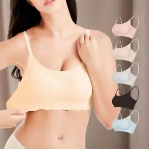 [라일리여성언더웨어] Rly 편안한 끈조절 심리스 브라나시 노와이어 브라탑