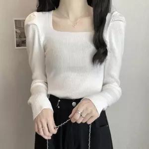 [라일리여성의류] Rly 브이넥 대학생 봄 빅사이즈라운드넥 롱 기본핏