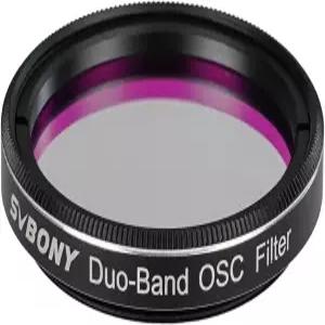 SVBONY SV220 망원경 필터 7nm 이중 밴드 성운 H-알파 및 O-III 협대역 원샷 컬러 카메라용 천체 사진