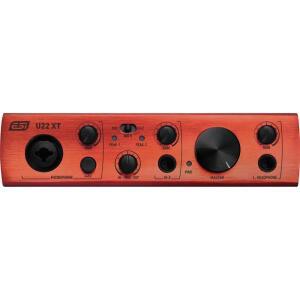 ESI U22XT 2/2출력 USB 2.0 프로페셔널 오디오 인터페이스 사운드 카드 마이크 프리앰프 팬텀 파워 지원 24