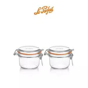 [르파르페] 슈퍼테린 유리 밀폐용기125ml 2P