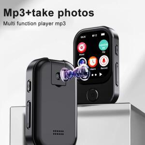 Bt 5.4 MP3 플레이어, 카메라, HiFi 스피커, 720P HD 비디오, 음악 전자책, 알람 시계, 스톱워치, 2.01인치