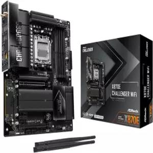 ASRock X870E 챌린저 WiFi ATX 마더보드 AMD Ry 9000/8000/7000 즈 DDR5 8200+(OC) PCIe 5.0 듀얼 USB4