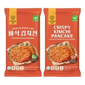 국내정통마트 사옹원 바삭 김치전 1.3kg x 2 설날음식재료, 정품