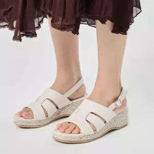 [무크] 여화 이디스 소가죽 웨지 샌들 2colors
