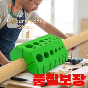 DIY 목공 드릴 가이드 플라스틱 45도 90도 각도 위치 조정 (정밀한 작업용)