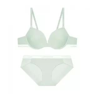 코데즈컴바인이너웨어 CODES COMBINE INNERWEAR 뮤트톤 에어로쿨 브라 햄팬티 세트