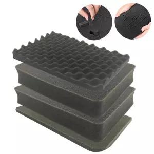 DIY 폼 충격 방지 스펀지 그리드 손으로 찢는 면 안감 포장 블록 패드 공구 상자