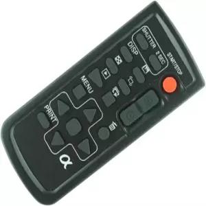 소니 알파 A7 A7R A7S A6600 A6500 A6400 A6300 A6000 디지털 카메라에 호환되는 일반 교체 리모컨