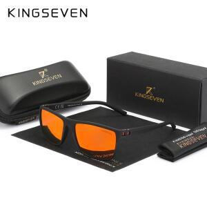 KGSEVEN 미러 렌즈 선글라스 남성용 운전 보호 UV400 편광 안경 사이클링 미끄럼 방지 액세서리 파티