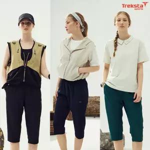 [Treksta]스포츠 여성 냉감 7부 팬츠 3종세트