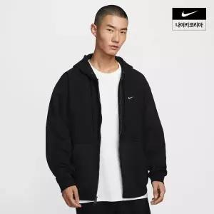 나이키 맨즈 솔로 스우시 풀집 플리스 후드 HV1085-010 951341
