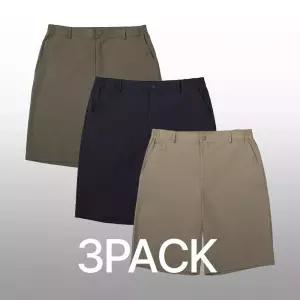 [3PACK] 몽벨 남성 솔리드 냉감 5부 팬츠