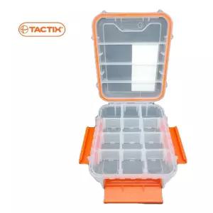 피스통 정리함 수납 정리박스 12칸 TACTIX 미니공구함 피스통 피스정리함