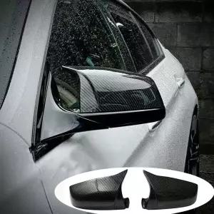 BMW 5 6 7 F01 F02 F03 F04 F06 F07 F10 F11 F12 F13 카본 블랙 사이드 윙 리어뷰 미러 커버 캡