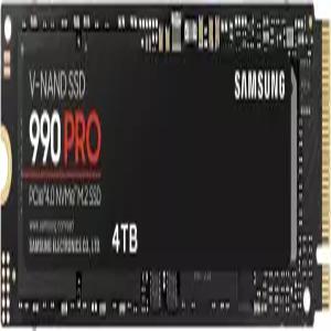 삼성 990 PRO 4TB PCIe 4.0 x4세대(최대 전송 속도 7 450MB/s) NVMe M.2(2280) 내부 SSD MZ-V9P4T0B-IT/EC