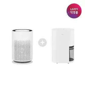 [LG][LG전자 직영] 세트상품 AS186HWWA+DQ154MWGA (공기청정기+제습기)