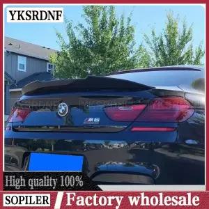PSM 탄소 섬유 리어 트렁크 리드 부트 스포일러 윙 2011- BMW 호환 6 시리즈 F06 M6 F12 F13 640i 650i 튜