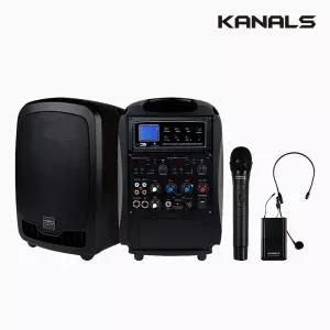 카날스 블루투스 이동식앰프 보조스피커 무선마이크 AT-260BN AT-6.5
