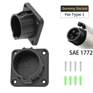 호환 Type1 EV 충전기 홀더 전기 자동차 케이블 홀더 SAE J1772 유형 1 플러그 충전 건 홀더베이스 홀스터 도크 용 벽걸이