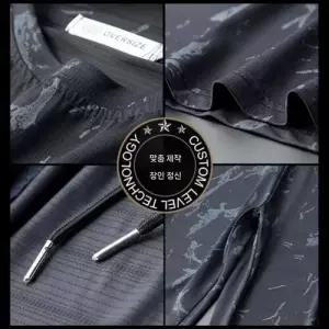 남자 여름 캐주얼 투피스 반팔 스포츠 쿨링 반바지 살찌기 통통 빅사이즈 반팔세트 세트 젠2
