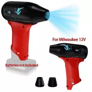 휴대용 제트 송풍기 미니 드라이 슈퍼 밀워키 M 12 12V 리튬 이온 배터리 용 조정 가능한 풍속