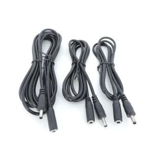3PCS DC3.5*1.35MM 남성 플러그 전원 케이블 3/5/10M 5V2A CCTV 카메라 연장 코드