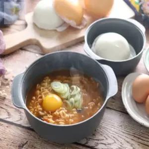 그레이 중+소 전자레인지계란찜용기 전자렌지용그릇 전자렌지야채찜기 스마트찜기