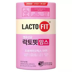 락토핏 맘스 생유산균 120g 1개 선물세트 친정 설날 한가위 시댁 명절
