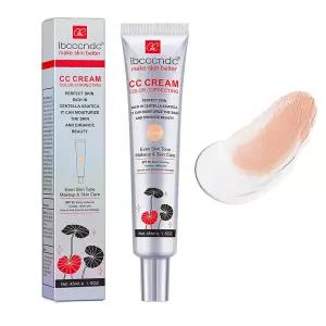 센텔라 아시아티카가 함유된 컬러 보정 CC 크림 다목적 피부 톤 조절 컨실러 전체 커버 SPF 25 자외선