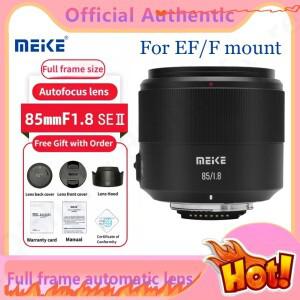 Meike 85Mm F1.8Se Ii 풀 프레임 자동 초점 캐논 Dslr Ef 고정 사진 렌즈에 적합 전문 인물 촬영