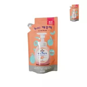 손비누 거품세정제 버블핸드워시 핸드워시거품용기 물비누 손세정제 복숭아향 200mL 리필 1EA