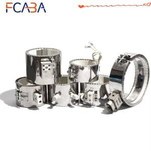 FCABA 210mm 내경 밴드 높이 세라믹 히터 110V/220V/380V 2700W/3100W/4500W/6000W 발열체