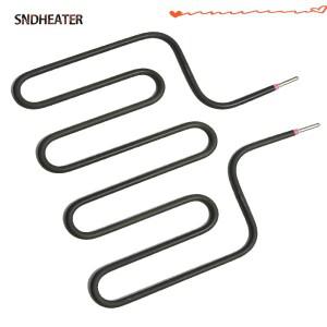 SNDHEATER 220V 304 스테인레스 스틸 전기 오븐 가열 요소 1.45W 스토브 에어 히터 그릴 냄비용 원통형 터