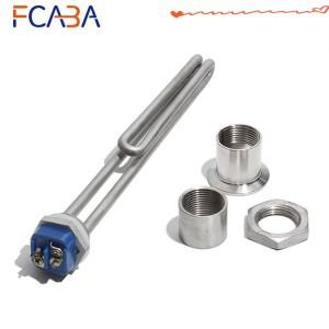 1인치 NPT/DN25 스레드 침수 온수기 튜브 304SUS 가열 요소 액세서리 120V/220~240V/380V 4.5KW/5.5KW/6.5K