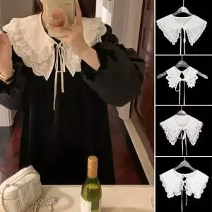페이크 레이스 넥카라 넥카라 레이스넥카라 페이크 페이크넥카라 페이크카라 여성카라