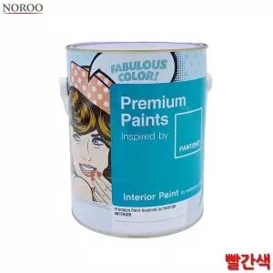 [골드스마일]bns 팬톤 내부용 무광 수성 페인트 빨간색 4L 4종 택1