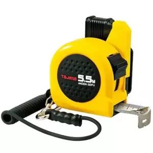 안전줄자 CAZ025-55BL 5.5m 25mm (1EA) 측정 자 줄자 각도기 타지마