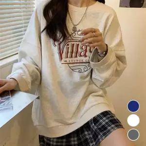 맨투맨티셔츠 기모 프린팅 여성 맨투맨티셔츠