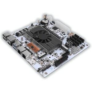쿼드코어 8thread 저전력 CPU 듀얼 2.5G LAN 8 SATA HDMIDP 4K PCIe x4 2 M.2 NVMe DDR4 RAM u2013 홈 서버 NAS 스토리지 방화벽 가상화 지원 미니 ITX 마더보드