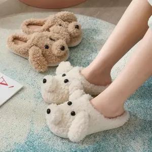 [라일리] Rly WL 거실층간소음 강아지 조리원 털신 슬리퍼 실