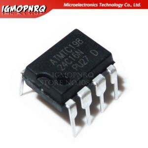 10 개 AT24C16N DIP-8 EEPROM 2048x8 16K 1.8-5.5  원본