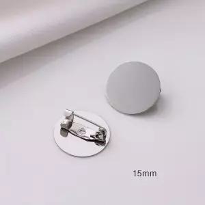 오너클랜 DIY 원형 브로치 만들기 재료 중형 20mm 브로치재료 카네이션만들기 브로치만들기