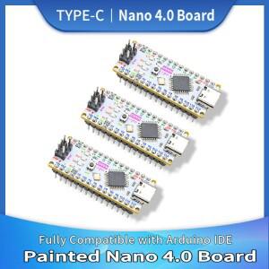 컬러 나노 V4.0 개발 보드 3.0 호환 Arduino IDE용 Type-C 용접 보드 ATMEGA328PB