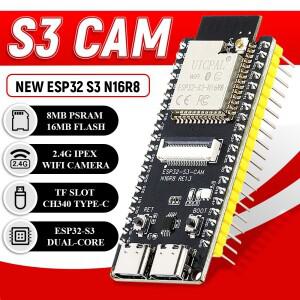 ESP32 S3 개발 보드 카메라 모듈 OV2640용 2.4G Wifi 탑재 8MB PSRAM 16MB 플래시 N16R8 CAM Type-C