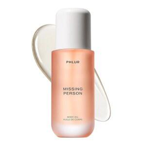 PHLUR 실종자 바디 오일 Fl Oz u2013 샤워 화이트 효과 재스민 샌달우드와 제공 스킨 여성 보습 베르가못 향의 남성용 머스크 향으로