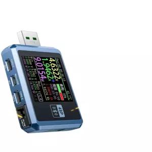 전압 전류계 다기능 전압계 테스터 고속 충전 측정기 USB 타입