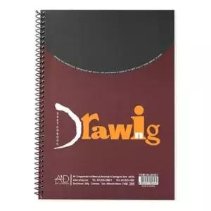 아트앤디자인 D5222 드로잉스케치북 200g 16절 18장