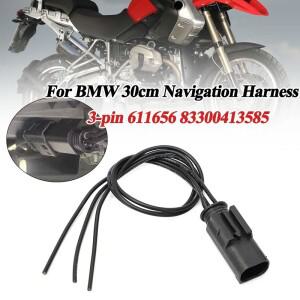 BMW 호환용  30cm 3핀 611656 83300413585 내비게이션 하네스 GPS 수리 커넥터 바이크 오토바이 교체 부품