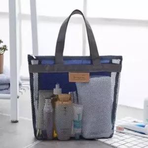 망사 비치백 수영가방 목욕가방 비치백 수영장 목욕 물놀이